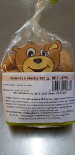 Sušenky s ořechy 150 g BL